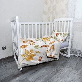 Sablio Mikroplyšové detské obliečky do postieľky Farby jesene - 130x90 / 40x60