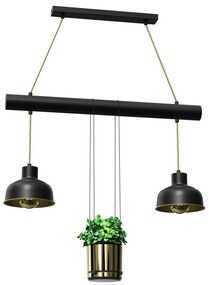 Luster na lanku FLORA 2xE27/60W/230V