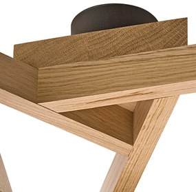 Prisadený luster ANTONIO 3xE14/40W/230V dub