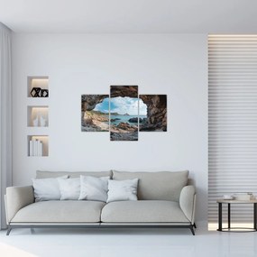 Obraz - Jaskyňa pri mori (90x60 cm)