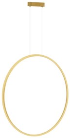 LED Luster na lanku SATURNO LED/46W/230V pr. 80 cm IP44 zlatá