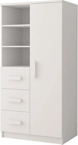 Regál SMYK - biely (viac variant)