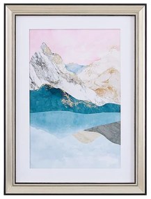 Obraz v ráme 30 x 40 cm viacfarebný ENEWARI Beliani