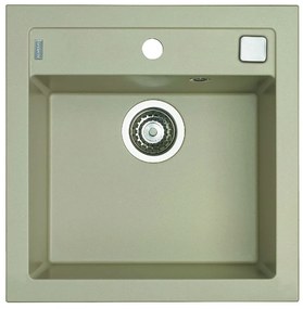 FORMIC 20/02 PEBBLE -(520x510mm) + pop-up sifon F