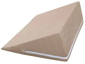 Bellatex Klinový podhlavník kávová, 80 x 50 x 20cm