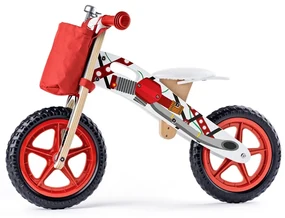 Woody Odrážadlo motorka, červená