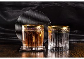 BOHEMIA PRESTIGE DORATO POHÁR NA WHISKY 360ML SADA 6 KS