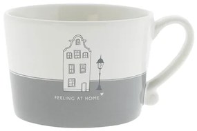 Cup White/Feeling at Home 10x8x7 cm v2