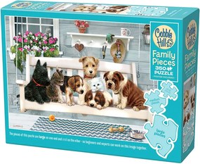 Rodinné Puzzle Kamaráti na verande 350 dielikov