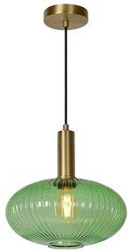 Lucide 45386/30/33 - Luster na lanku MALOTO 1xE27/40W/230V pr. 30 cm zelená