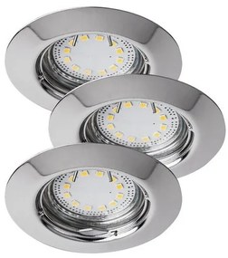 Rabalux LED zápustné bodové svietidlo Lite 3x3W | 720lm | 3000K | IP40 - set 3 svietidiel, 1047