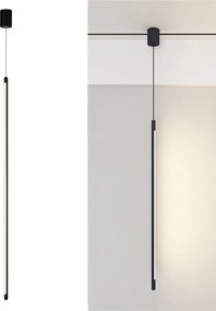 Toolight Toolight, LED stropné svietidlo 100cm 13W 4000K APP1413-C, čierna matná, OSW-00964