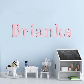 DUBLEZ | Vlastné meno na stenu z dreva