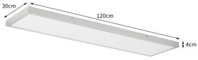 Brilagi - LED kúpeľňové svietidlo FRAME LED/50W/230V 3000/4000/6000K 120x30 IP44