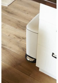 Krémový pedálový oceľový odpadkový kôš 12 l Design – Wenko