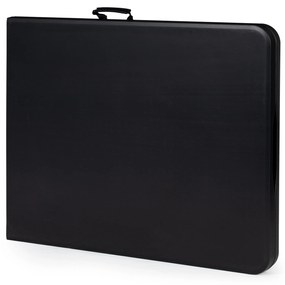 Záhradný skladací banketový stôl 153 cm - čierny