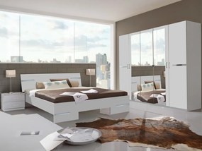 Zostava spálne Anna 180x200 cm, biela