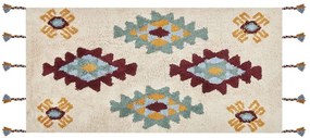 Bavlnený koberec 80 x 150 cm viacfarebný DUZCE Beliani