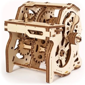 Ugears 3D drevené mechanické puzzle STEM výuková prevodovka