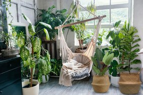 Tutumi Tutumi, pletený prírodný kôš v štýle Boho 381180B, hnedá, HOM-06661