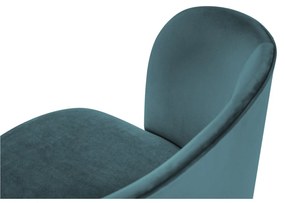 Sada 2 ks Zamatová stolička Aurora dĺžka 55 × šírka 56 × výška 80 cm WINDSOR & CO