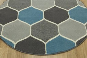Koberec LUNA 503833/95812 modrý / sivý