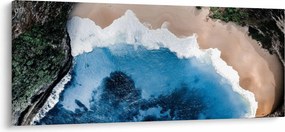 Obraz pláže Nusa Penida, Indonézia (120x50 cm)