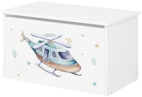 Raj posteli Box na hračky -  Lietadielka čerešňa