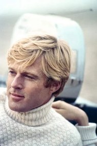 Fotografia On The Set, Robert Redford, The Way We Were 1973 Directed By Sydney Pollack, (26.7 x 40 cm)