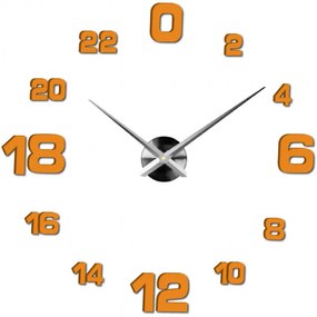 Moderné nalepovacie nástenné hodiny | 3D hodiny 12S022-Wall clock