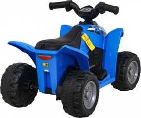 Ramiz Štvorkolka Honda 250X TRX na batérie modrá + klaksón + LED + ekokoža