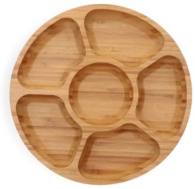 Servírovací tanier BAMBOU naturálny ALL 958407