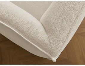 Béžová pohovka z textílie buklé 242 cm Giorgia – Bobochic Paris