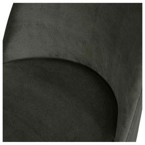 Tmavozelené zamatové jedálenské stoličky v súprave 2 ks Vogue – WOOOD