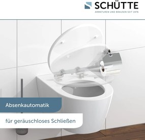 Eisl Sanitär WC sedadlo MDF Soft Close Water Drop High Gloss 80544