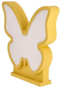 Žltá detská lampička Butterfly - Candellux Lighting