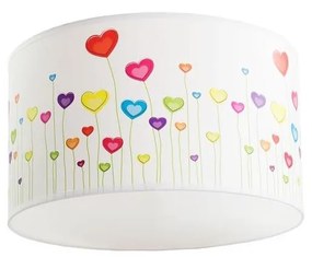 Belis Detské stropné svietidlo HEARTS 1xE27/60W/230V 0927