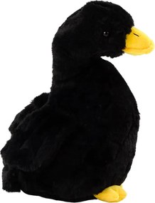 LEAN Toys Plyšová hus maskot, čierna objímacia kačica 40 cm
