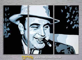 Ručne maľovaný POP Art obraz AL CAPONE | different sizes