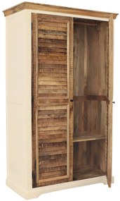 furniture-nabytek.cz - Rustikálna skriňa 120x200x60 z dreva mango