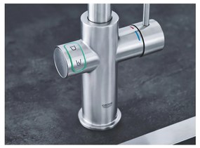 GROHE Blue Home - Štartovacia sada s výpusťou v tvare U, supersteel 31456DC1