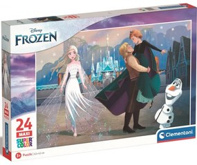 24242 Clementoni Puzzle - Frozen - Happy End 24 maxi