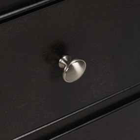 Čierna komoda 60x75, 5x33 cm Mods – Ixia