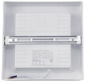 BERGE Prisadený štvorcový LED panel 12W - 1320lm - neutrálna farba