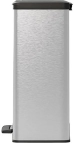 CURVER Deco Bin Odpadkový Kôš na triedený odpad Strieborná/čierna 26l 26l, 26 + 26 l