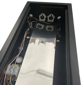 Žiarivkové svietidlo T8 2xG13/18W/230V 120 cm čierna