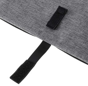 KIK Detská prebaľovacia cestovná podložka konvertibilná prebaľovacia taška sivá