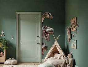 drevko |  Dekorácia na stenu Dinosaury  140 x 395 cm