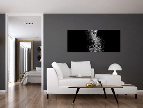 Obraz - Portrét leoparda (120x50 cm)
