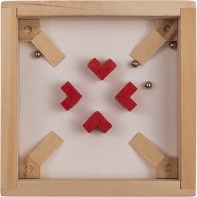 GiftyCity Drevená hra Labyrint, biela